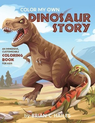 Color My Own Dinosaur Story 1