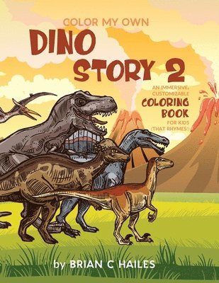 Color My Own Dino Story 2 1