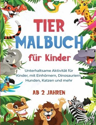 bokomslag Tier Malbuch fr Kinder