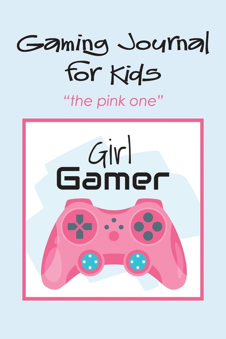 Gaming Journal for Kids the pink one 1