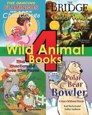 bokomslag 4 Wild Animal Books for Kids