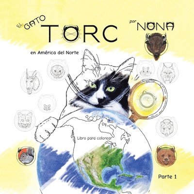 El GATO TORC en Amrica del Norte Libro para colorear parte 1 1
