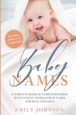 Emily Johnson - Baby Names Book, Häftad