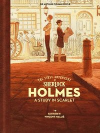 bokomslag The First Adventure of Sherlock Holmes: A Study in Scarlet