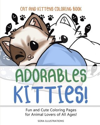 bokomslag Cats and Kittens Coloring Book