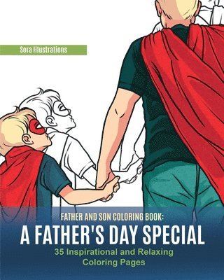 bokomslag Father and Son Coloring Book