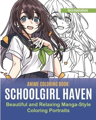 bokomslag Anime Coloring Book