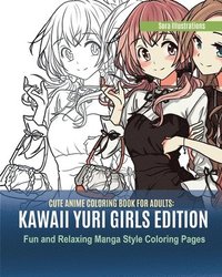 bokomslag Cute Anime Coloring Book for Adults