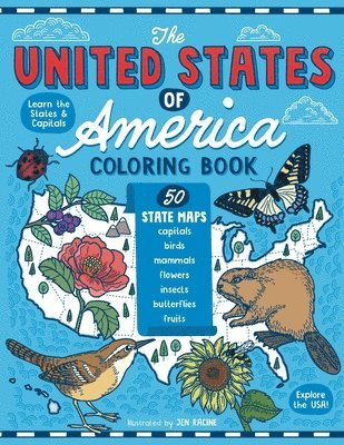 The United States of America Coloring Book 1