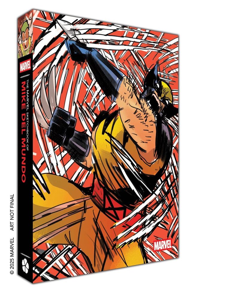 Marvel Sketchbook of Mike del Mundo, Häftad