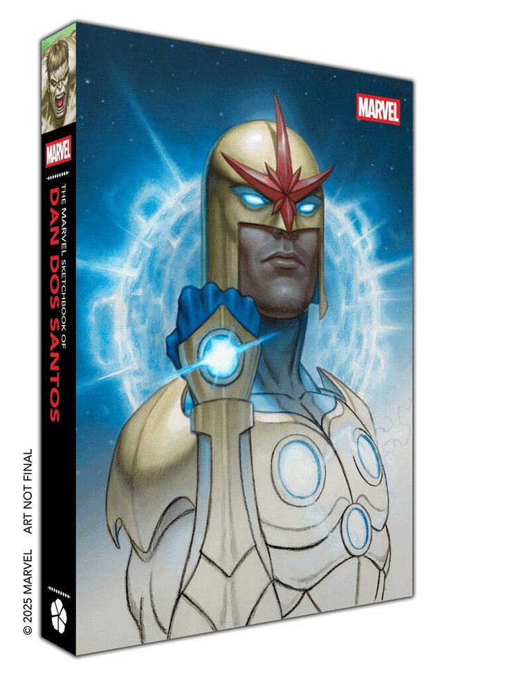 Marvel Sketchbook of Dan dos Santos, Häftad