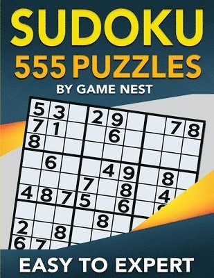 bokomslag Sudoku 555 Puzzles Easy to Expert