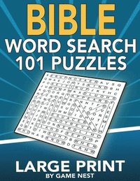 bokomslag Bible Word Search 101 Puzzles Large Print