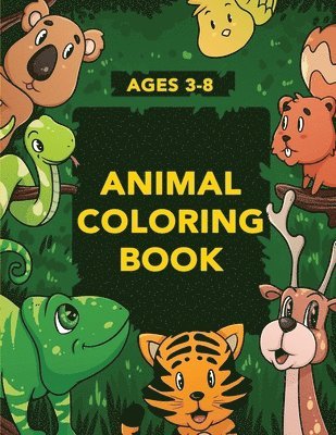 bokomslag Animal Coloring Book for Kids