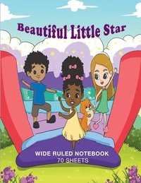 bokomslag Beautiful Little Star Ruled Notebook