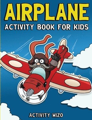 Airplane Activity Book For Kids 1