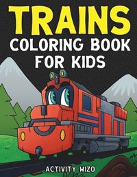 bokomslag Trains Coloring Book For Kids