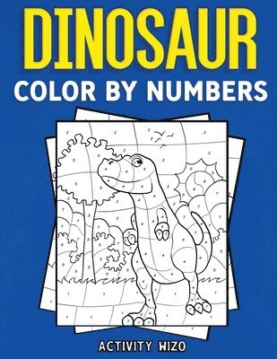 Dinosaur Color By Numbers 1