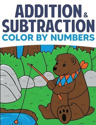 Addition & Subtraction Color By Numbers 1