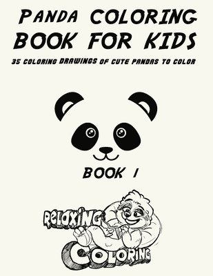 Panda Coloring Book For Kids 1