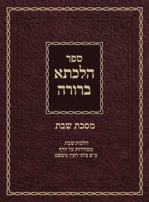 Ahron Zelikovitz - Hilchasa Berurah Shabbos: Hilchos Shabbos Organized by the Daf, Inbunden