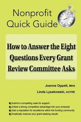 bokomslag How to Answer the Eight Questions Every Grant Review Committee Asks