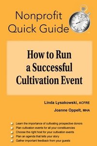 bokomslag How to Run a Successful Cultivation Event