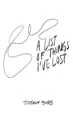Tiffany Babb - List of Things I've Lost, Häftad