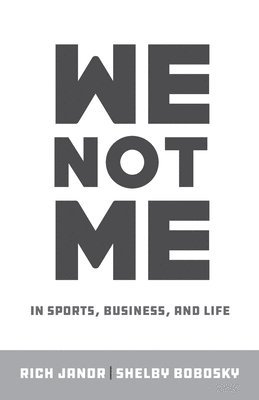 bokomslag We Not Me