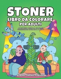 bokomslag Stoner libro da colorare per adulti