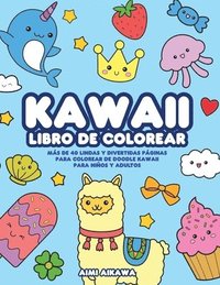 bokomslag Kawaii libro de colorear