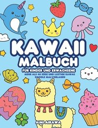 bokomslag Kawaii Malbuch fr Kinder und Erwachsene