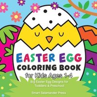 bokomslag Easter Egg Coloring Book for Kids Ages 1-4