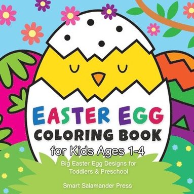 bokomslag Easter Egg Coloring Book for Kids Ages 1-4