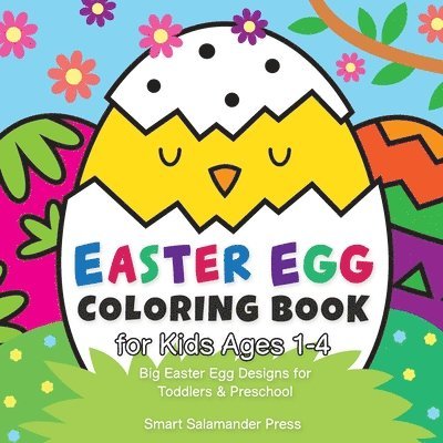 Easter Egg Coloring Book for Kids Ages 1-4 1