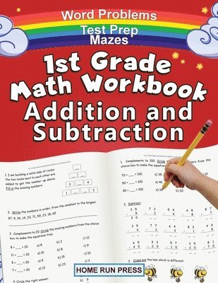 bokomslag 1st Grade Math Workbook Addition and Subtraction