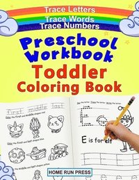 bokomslag Preschool Workbook Toddler Coloring Book: Pre K Activity Book, Pre Kindergarten Workbook Ages 4 to 5, Coloring Book for Kids Ages 4-8, Math