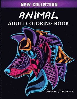 Animal Adult Coloring Book 1