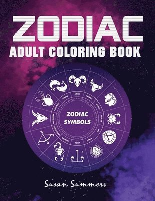 bokomslag Zodiac Adult Coloring Book