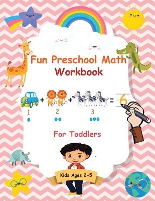 bokomslag Fun Preschool Math Workbook For Toddlers