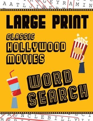 Large Print Classic Hollywood Movies Word Search 1