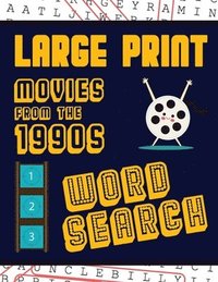 bokomslag Large Print Movies From The 1990s Word Search