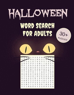 Halloween Word Search For Adults 1