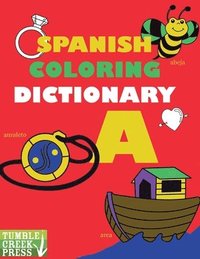 bokomslag Spanish Coloring Dictionary - A