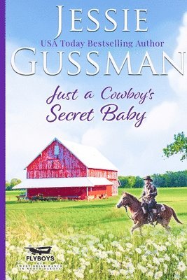 bokomslag Just a Cowboy's Secret Baby (Sweet Western Christian Romance Book 6) (Flyboys of Sweet Briar Ranch in North Dakota) Large Print Edition