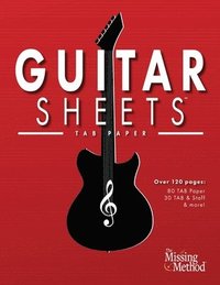 bokomslag Guitar Sheets TAB Paper