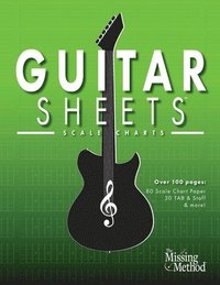 bokomslag Guitar Sheets Scale Chart Paper