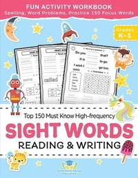 bokomslag Sight Words Top 150 Must Know High-frequency Kindergarten & 1st Grade