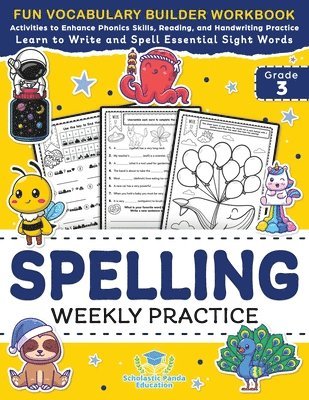 Spelling Weekly Practice for 3rd Grade 1