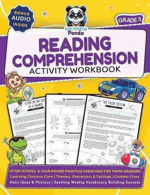 Polymath Panda - 3rd Grade Reading Comprehension Activity Workbook, Häftad